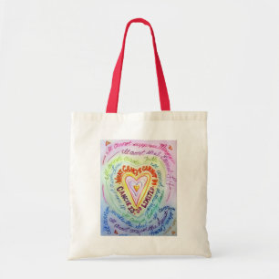 Bolsa Tote Que Cancer Não Pode Fazer Bolsas De Arte Cardíaca