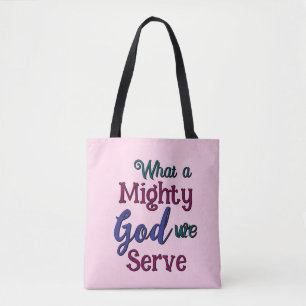 Bolsa Tote Que Deus poderoso