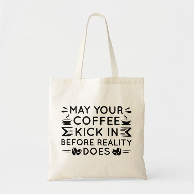 Bolsa Tote Que Seu Café Entre (Frente)