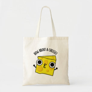 Bolsa Tote Que Tal Um Beijo Engraçado de Queijo Puns
