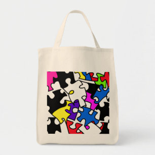 Bolsa Tote Quebra-cabeça PIesos
