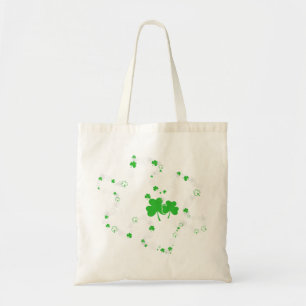 Bolsa Tote Quebra-cabeça Shamrocks Autismo Consciência Feliz 