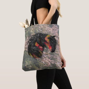 Bolsa Tote Queda de Cavalo Frísia