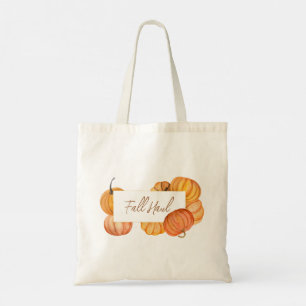 Bolsa Tote Queda Haul Pumpkin Tote Bag