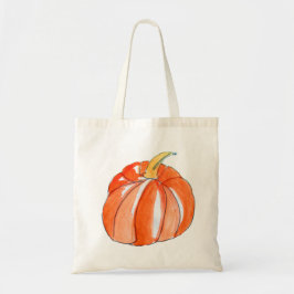 Bolsa Tote Queda vegetal do outono da abóbora bonito