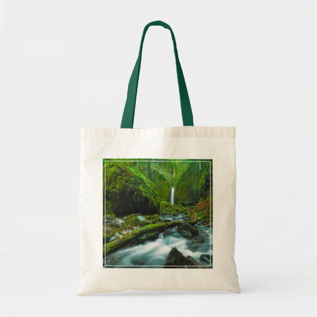 Bolsa Tote Quedas | Grotto Falls, Oregon (Frente)