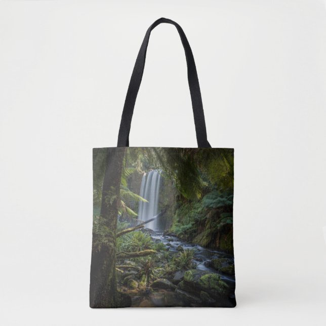 Bolsa Tote Quedas | HopetouFalls, Nova Zelândia (Frente)