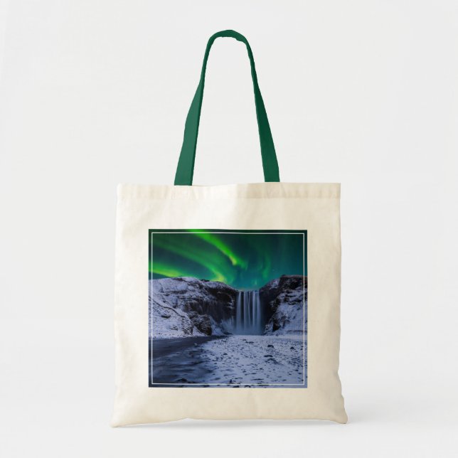 Bolsa Tote Quedas | Skógafoss Waterfall (Frente)