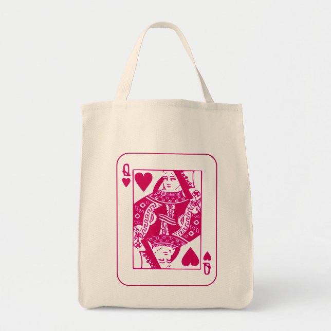 BOLSA TOTE QUEEN OF HEARTS (Frente)