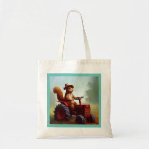 Bolsa Tote Queijo-Esquilo num Trator