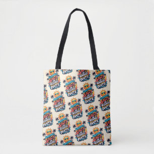 Bolsa Tote Queimado pelo Sol, Salgado e Feliz – Vibrações Ret