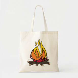 Bolsa Tote Queimando o fogo