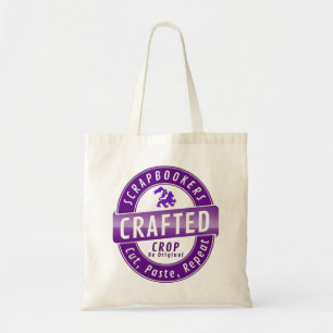 Bolsa Tote Quem faz álbuns de recortes e artesãos