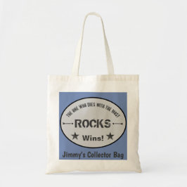 Bolsa Tote Quem Morre Com Mais PEDRAS Vence!