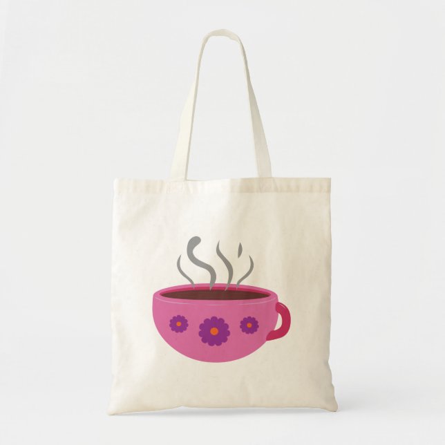 Bolsa Tote Quente de café (Frente)
