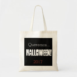 BOLSA TOTE QUEREMOS HALLOWEEN 2017