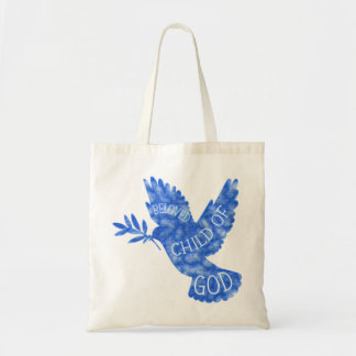 Bolsa Tote Querida Criança do Excelente do Batismo de Deus!