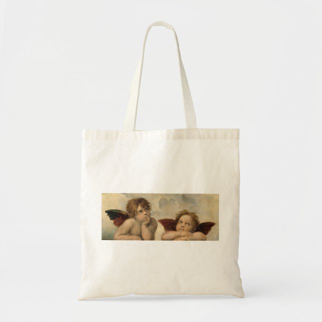 Bolsa Tote Querubins Anjos Rafael (Frente)