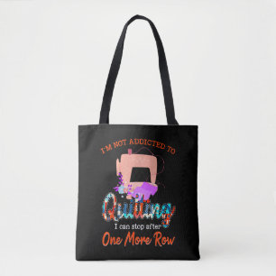 Bolsa Tote Quilter Não Sou Viciado Em Dom De Quilometragem