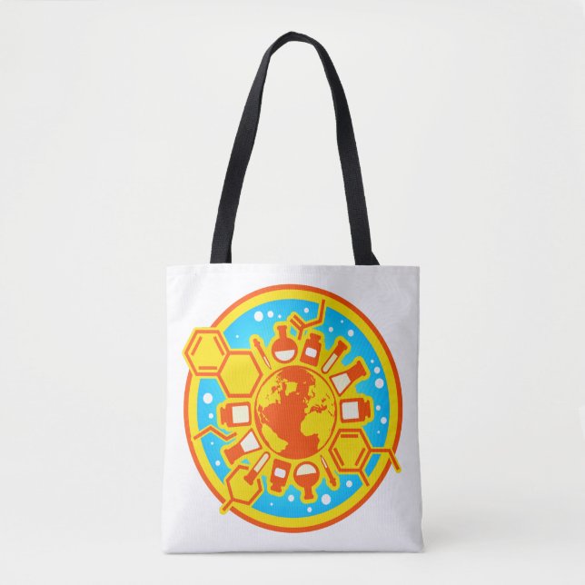 Bolsa Tote Química:) (Frente)