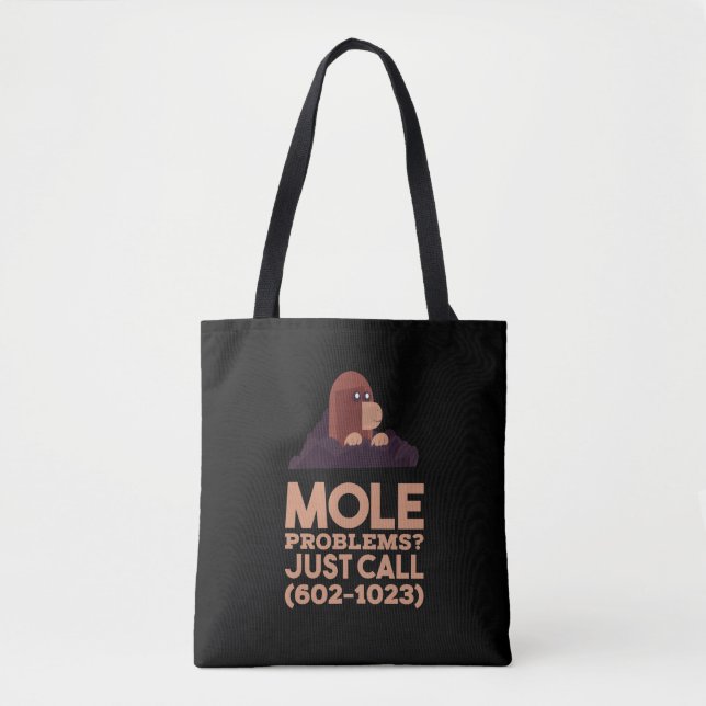 Bolsa Tote Química - Problemas de buracos (Frente)