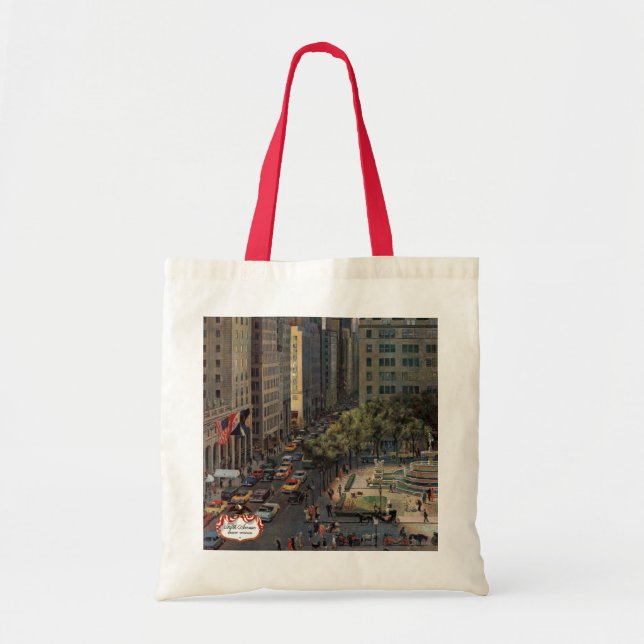 Bolsa Tote Quinta Avenida por John Falter (Frente)