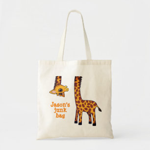 Bolsa Tote Quirky Kawaii Giraffe