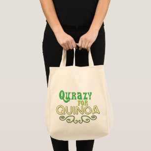 Bolsa Tote Qurpreguiçoso para Quinoa © - Engraçado Quinoa 