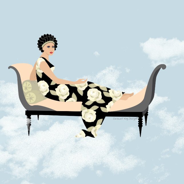 Bolsa Tote Racamier nas nuvens (Criador carregado)