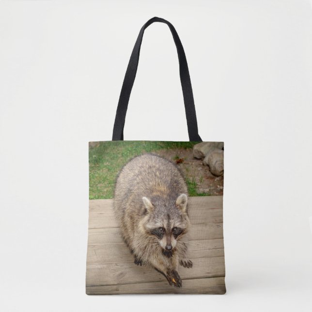 Bolsa Tote Racconon com chip (Frente)