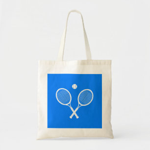 Bolsa Tote Rackets tênis com Ball Ultramarine Blue Hue