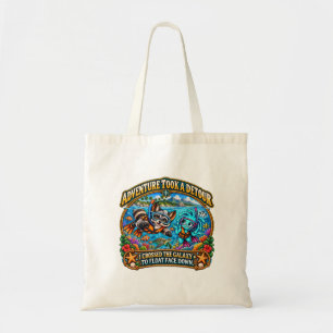 Bolsa Tote Racoon de Snorkeling e Aventura no Oceano Alien