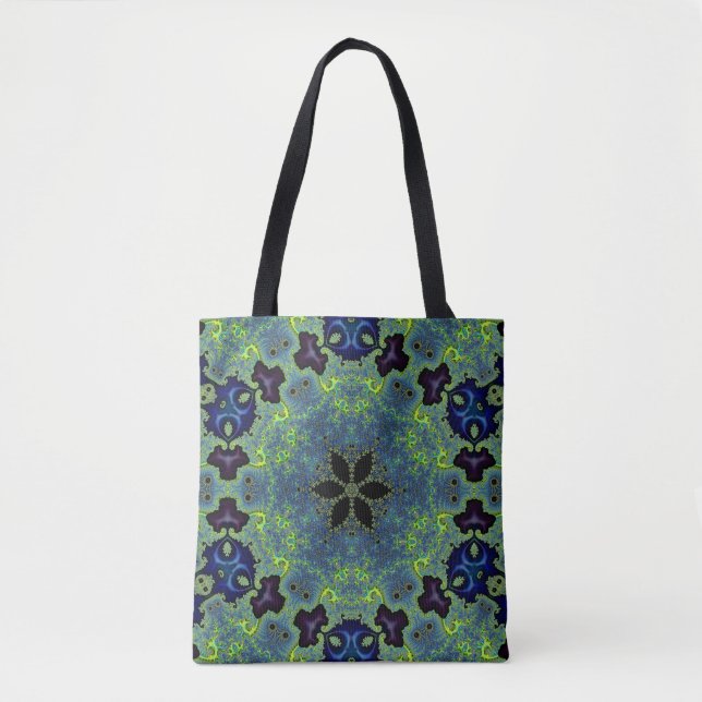 Bolsa Tote Radiant Fractal Symphony (Frente)