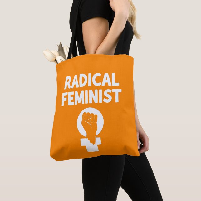Bolsa Tote Radical Feminist (Close Up)