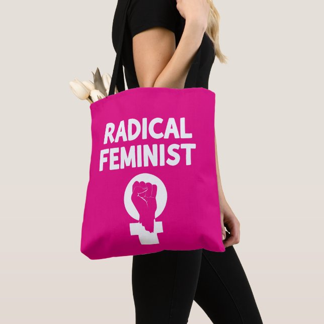 Bolsa Tote Radical Feminist (Close Up)