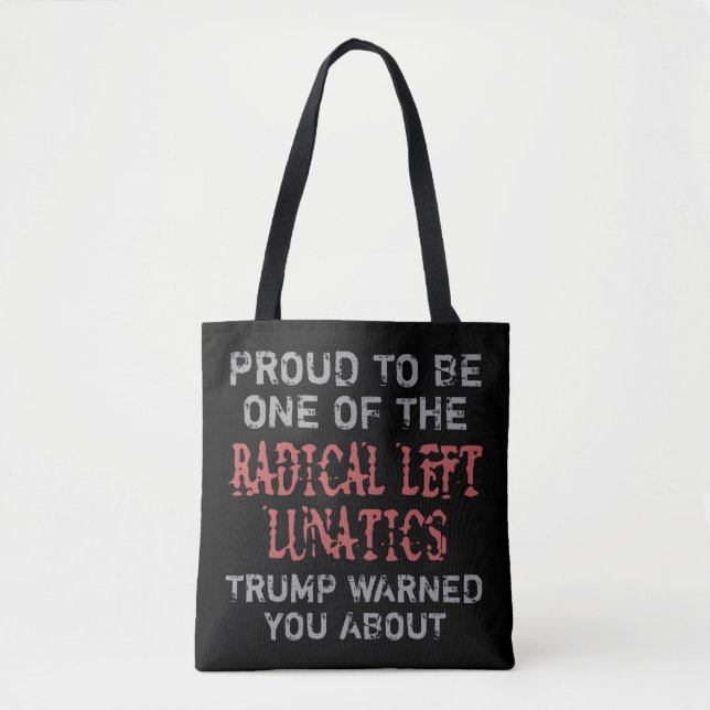 Bolsa Tote Radical Lunático Esquerdo (Frente)
