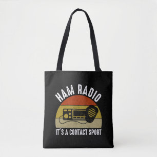 Bolsa Tote Rádio Ham - É um Esporte de Contato