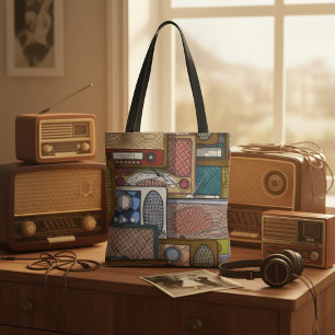 Bolsa Tote Rádios Vintage