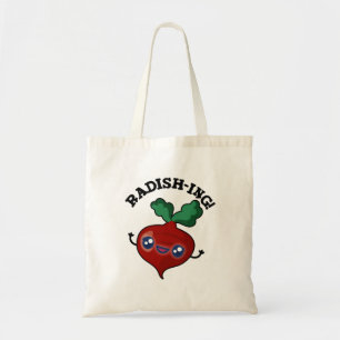Bolsa Tote Radish ing Funny Veggie Radish Pun