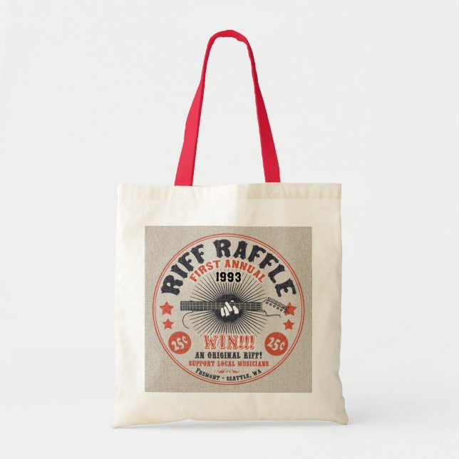 Bolsa Tote Raffle do riff (Frente)