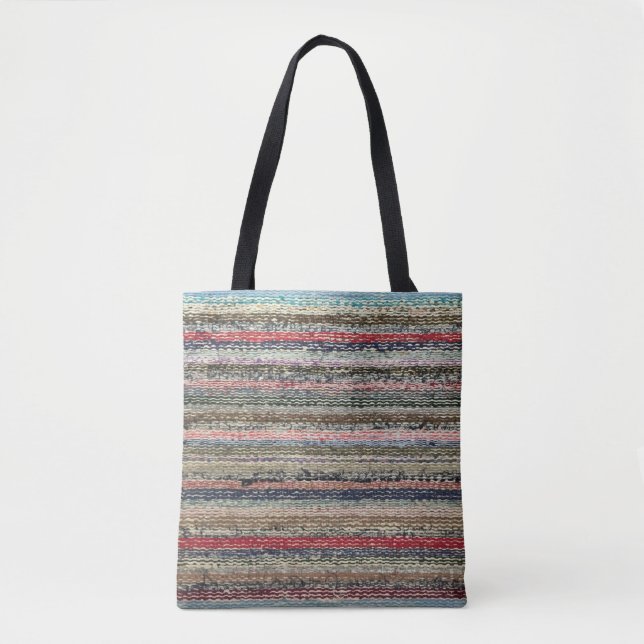 Bolsa Tote Rag Rug da avó (Frente)
