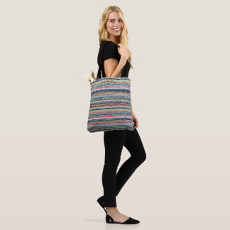 Bolsa Tote Rag Rug da avó