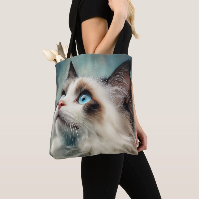 Bolsa Tote Ragdoll cat (Close Up)