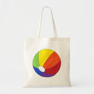 Bolsa Tote Rainbow Beach Ball Beachball Summer Shore Bag