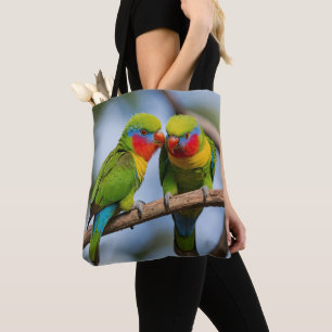 Bolsa Tote Rainbow Lorikeets