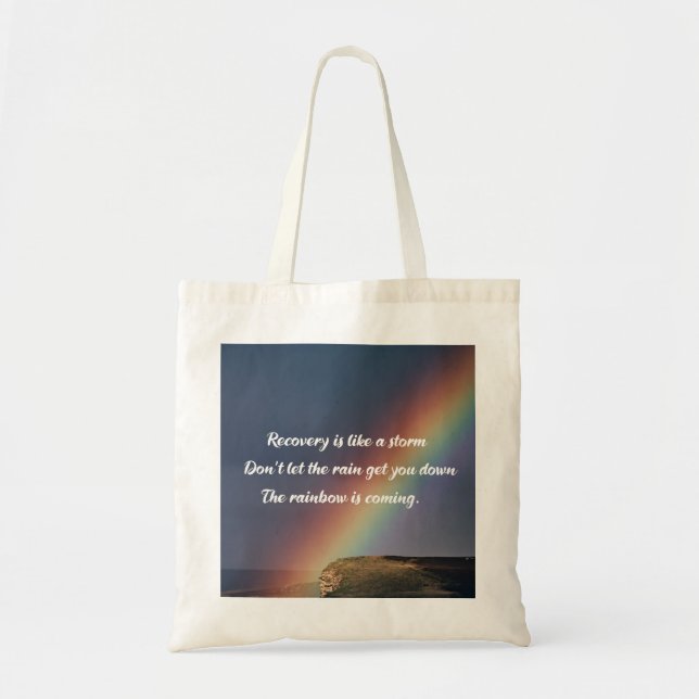 Bolsa Tote Rainbow para recuperação de Vícios Inspiron (Frente)