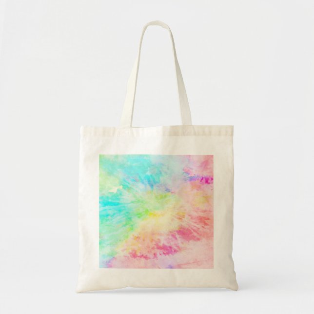 Bolsa Tote Rainbow Tie Dye (Frente)