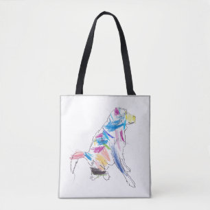 Bolsa Tote RainbowDog Book Bag
