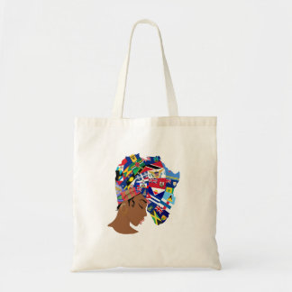 Bolsa Tote Rainha Caribe Afro