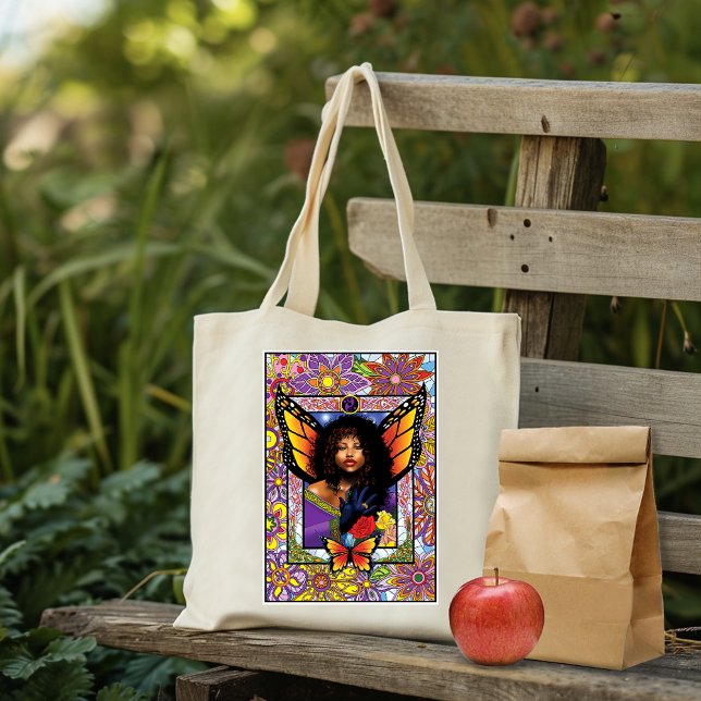 Bolsa Tote Rainha da Borboleta (Criador carregado)